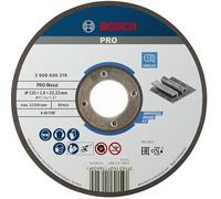 Bosch 2 608 600 219 - Disco de corte recto Expert for Metal - AS 46 S BF, 125 mm, 1,6 mm (pack de 1)