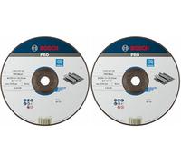 Bosch 2 608 600 226 Bosch 226-Disco de Corte acodado Expert for Metal-A 30 S BF, 230 mm, 3,0 mm (Pack de 1), Gris 21,6 cm (Paquete de 2)