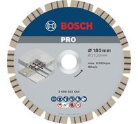 Bosch 2 608 602 654 - Disco de corte de diamante Best for Concrete - 180 x 22,23 x 2,4 x 12 mm (pack de 1)