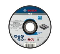 Bosch 2 608 603 163 - Disco de corte recto Standard for Metal - A 60 T BF, 115 mm, 22,23 mm, 1,6 mm (pack de 1)