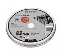 Bosch Professional 1x Disco de Corte Recto Standard for Inox (para Inoxidable, Ø 125 x 1 mm, Accesorios Amoladora)