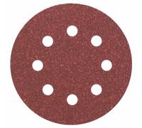 Bosch Hoja de lija 2 608 605 104 – 115 mm, grano 60 – paquete de 5 uds.