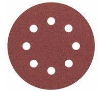 Bosch 2 608 605 106 - Hoja de lija, paquete de 5 uds. - 115 mm, 120 (pack de 5)