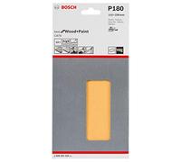 Bosch 2 608 605 269 - Juego de 10 hojas lijadoras (115 x 230 mm, 180)