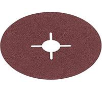 Bosch 2 608 605 476 - Disco lijador de fibra para amoladora angular, corindón - 125 mm, 22 mm, 60 (pack de 1)