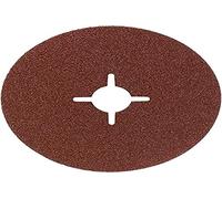 Bosch 2 608 605 493 - Disco lijador de fibra para amoladora angular, corindón - 230 mm, 22 mm, 80 (pack de 1)