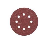 Bosch Hojas de lija 2 608 605 642 - Pack de 5 - 125 mm, grano 80