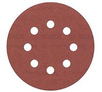 Bosch Hojas de lija 2 608 605 645 – 125 mm, grano 240 – Pack de 5