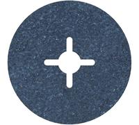Bosch 2 608 606 731 - Disco lijador de fibra para amoladora angular, corindón de circonio - 125 mm, 22 mm, 24 (pack de 1)