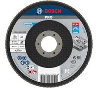 Bosch Disco de láminas 2 608 606 922 – 125 mm, 22,23 mm, grano 40 – para metal, larga vida