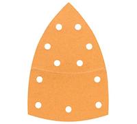 Bosch 2 608 607 403 - Juego de 10 hojas lijadoras (102 x 62, 93 mm, 80)