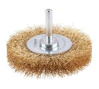 Bosch 2 608 622 054 - Cepillo de disco, latonado (75 mm, 0,2 mm, 16 mm)