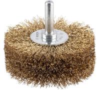 Bosch 2 608 622 130 - Cepillo de disco, latonado - 80 mm, 0,2 mm, 35 mm (pack de 1)