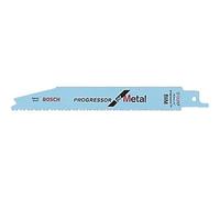 Bosch 2 608 654 402 Pack de 5 Hojas de Sierra Sable S 123 XF (bimetálica), Set de 5 Piezas