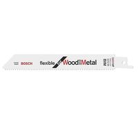 Bosch 2 608 656 040 - Hoja de sierra sable S 922 VF - Flexible for Wood and Metal (pack de 2)