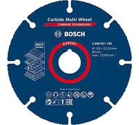 Bosch Professional – Disco de corte Expert Carbide Multi Wheel – Ø125 mm para madera dura – 1x