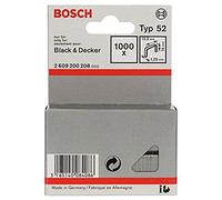 Bosch 2 609 200 208 - Grapa de alambre plano tipo 52-12,3 x 1,25 x 14 mm (pack de 1000)