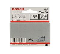 Bosch 2 609 200 236 - Grapa de alambre fino tipo 58-13 x 0,75 x 10 mm (pack de 1000)