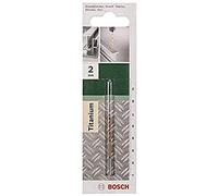 Bosch 2 609 255 090 - Broca para metal HSS-TiN, DIN 338