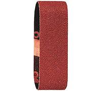 Bosch 2 609 256 184 - Juego de hojas de lija de 3 piezas para lijadora minibanda de Bosch, calidad roja (pack de 3)