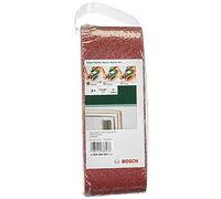 Bosch 2 609 256 204 - Juego de hojas de lija de 3 piezas para lijadora de banda, calidad roja (pack de 3)