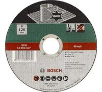 Bosch 2 609 256 323 - Muela de tronzar recta, INOX