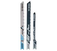 Bosch 2 609 256 774 - Juego de hojas de sierra de calar de 3 piezas vástago en U (pack de 3)