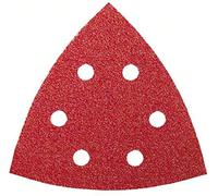 Bosch 2 609 256 A49 - Juego de hojas de lija de 5 piezas para lijadora Delta
