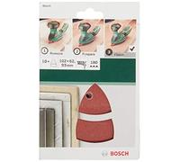 BOSCH Papel de lija 102x62/93, G180, 11 agujeros, Velcro (10 uds) 2609256A65