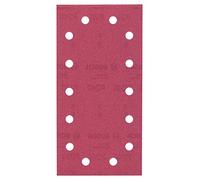 Bosch 2 609 256 B24 - Juego de hojas de lija de 10 piezas para lijadora orbital