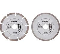 Bosch 2 discos de diamante (para azulejos y material de construcción, Ø 125 mm, accesorios para amoladora)