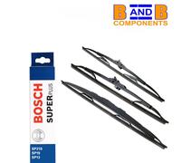 BOSCH 21" 19" 13" SUPER PLUS JUEGO DE ESCOBILLAS LIMPIAPARABRISAS VW GOLF...