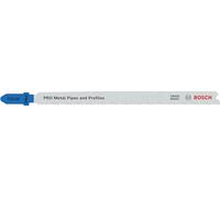 Bosch 25 hojas de sierra de calar PRO Metal Pipes and Profiles T321AF (para tubos y perfiles de metal, chapa de acero, longitud 132 mm, accesorio profesional)