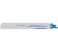 Bosch 25 hojas de sierra sable PRO Thick Metal S1137HBF precise (para tubos y perfiles de metal, metales no ferrosos, longitud 225 mm, accesorio profesional sierra de sable)