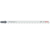 Bosch 25x Hoja de sierra de calar PRO Hardwood fast T344DF (para Madera dura, Aglomerado, Longitud 152 mm, Professional Accesorios Sierra de calar)