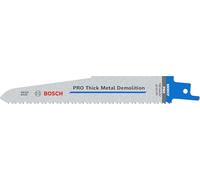 Bosch 25x Hoja de sierra sable PRO Thick Metal S930CF Demolition | para Tubos y perfiles metálicos, Metales no ferrosos, Longitud 150 mm, Professional Accesorios Sierra sable
