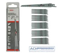 Bosch 25x Hojas de Sierra Hoja Calar S 644 D para Madera Idóneo 2608650464