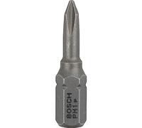 Bosch 25x Punta de atornillar Extra Hard PH | Longitud 25 mm, Professional Accesorios Atornillador