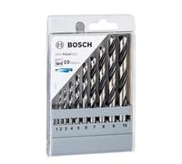 BOSCH Juego de brocas helicoidales HSS PointTeQ 10 piezas 2608577348