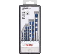 Bosch 2608588167 Carburo Hormigón Juego de Taladro Caña Recta 4A 10mm 7-pcs