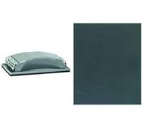 BOSCH 2608601218 - Taco lijado manual: 85x165: manual + Bosch 2 608 608 H68 - Hoja de lija C355 (230 x 280 mm, 600)