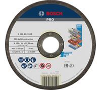 Bosch 2608602383 - Disco de corte recto Multi Construction 125 mm 22 23 mm 1 6 mm
