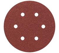 Bosch 2608605718 Hoja de Lija Rojo 150 mm Set de 5 Piezas