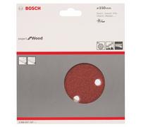 Bosch 2608607247 Hoja de Lija, 150 mm, Set de 6 Piezas