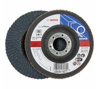 Bosch 2608607351 Disco Solapa 115 x 22.23mm 80 Abrasivo para Metal