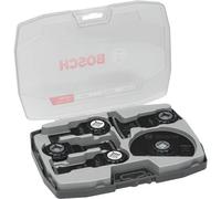 Bosch 7x Set de hojas para madera, 7 unidades (para Madera dura, Tableros recubiertos de plástico, 210 x 120 mm, Professional Accesorios Multiherramienta)