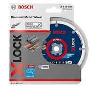 BOSCH 2608900532 Disco de diamante de metal X-Lock de 115 mm