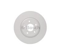 BOSCH 2x Disco de Freno Delantero Ø298 MM Ventilado Recubierto para Ssangyong