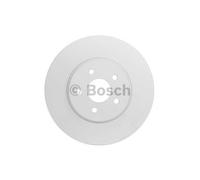 BOSCH 2x Disco de Freno Delantero 300 Ventilados con Ventilación Interior
