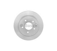 BOSCH 2X Disco De Freno Trasero 2918 Completo Para Nissan Qashqai +2 I J10 JJ10